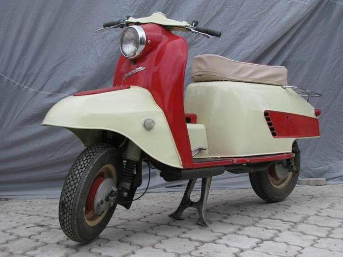 Toeristische motor scooter