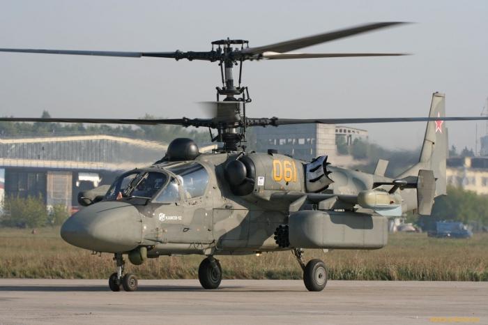 Ka-52 "Alligator" - helikopter van intellectuele ondersteuning