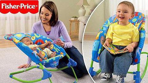 Fisher-Price: chaise lounges, schommelstoelen voor pasgeborenen