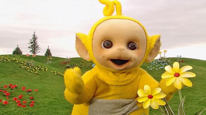 Wat zijn de namen van teletubbies in de populaire cartoon?