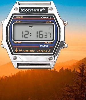 Nostalgie voor de jaren tachtig en negentig: Montana watch