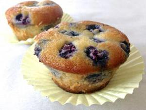 Aromatische bosbessencake: een recept voor muffins