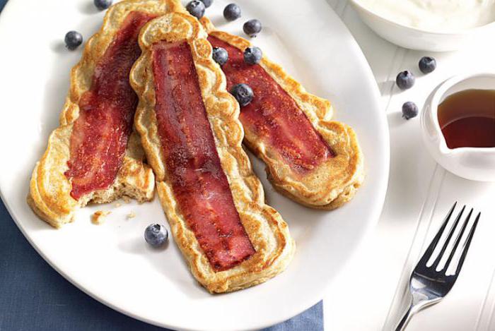 Fried bacon: koken regels, gebruikt in de keuken, recepten