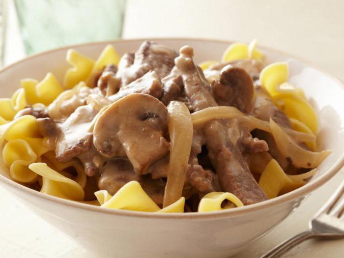  runderstroganoff routinekaart