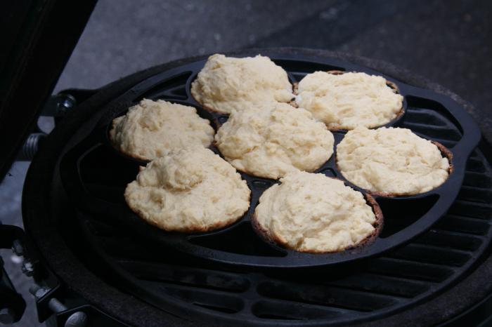 snelle cookies in een pan