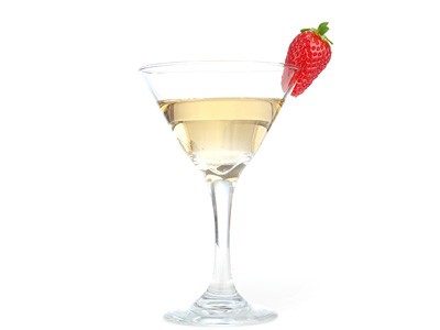 Martini met champagne