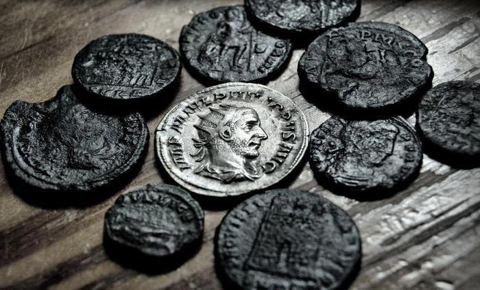 oude Romeinse munten