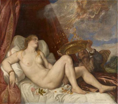 De goddelijke Titiaan. "Danae" in vier auteursversies