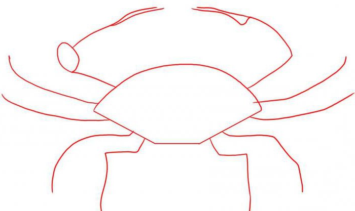 hoe een krab te tekenen