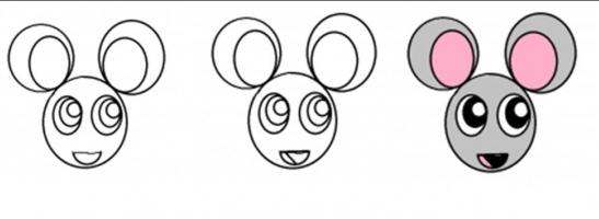 Hoe een muis te tekenen: twee master classes