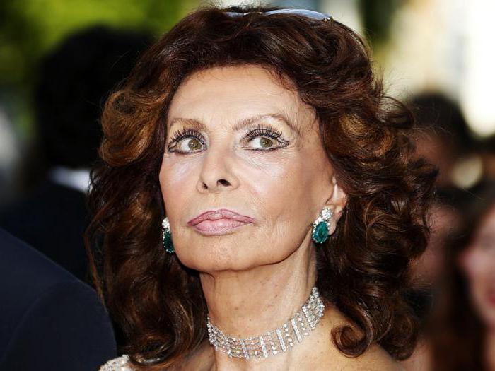 Sophia Loren in de jeugd en nu: de geheimen van jeugd en schoonheid