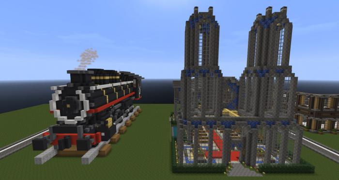 hoe in minecraft een trein zonder mods maken