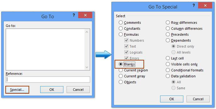 Hoe lege regels in Excel te verwijderen: een paar eenvoudige methoden