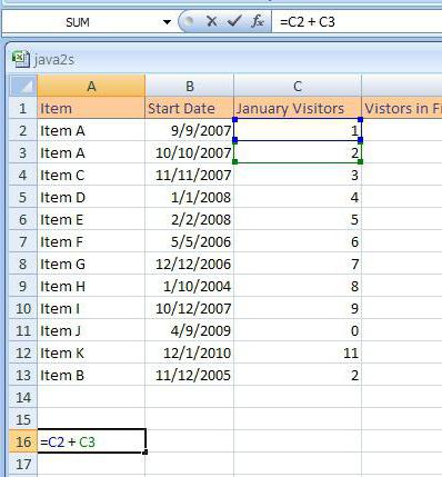 werk in Excel met tabellen 