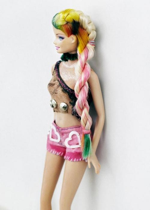 Barbie's haar