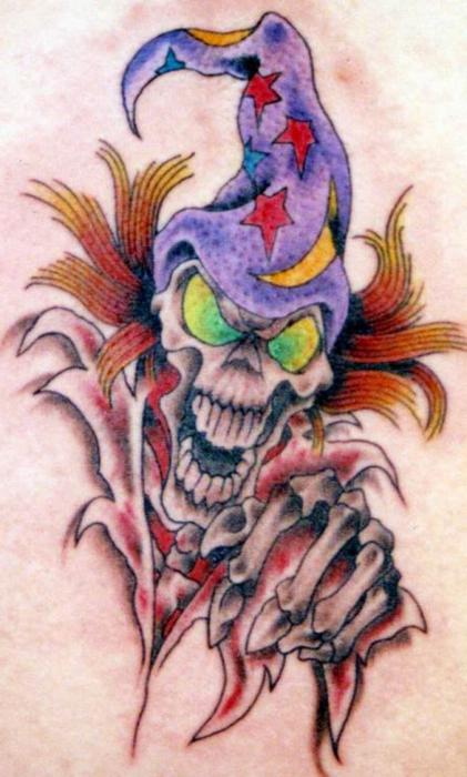 joker tattoo