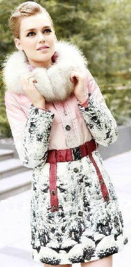 Donsjack met witte dons - een modieuze en elegante optie voor de winter
