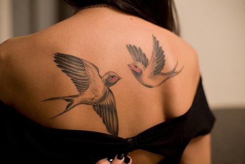 Wat zijn de tattoo-waarden: vogels