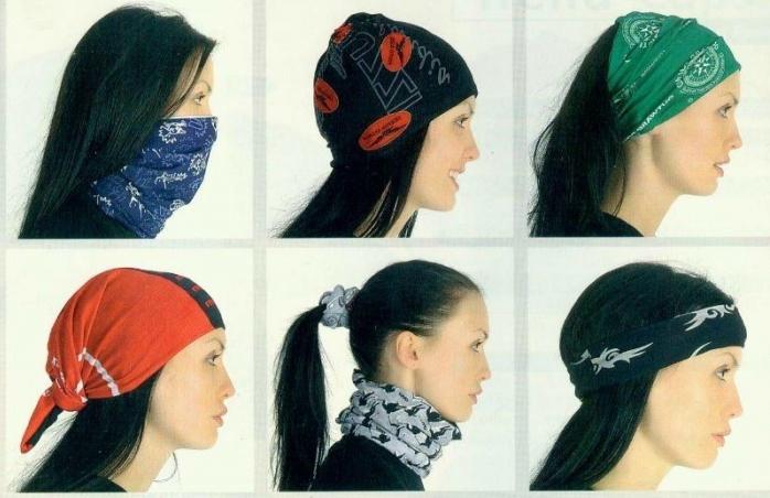 opties voor bandana's