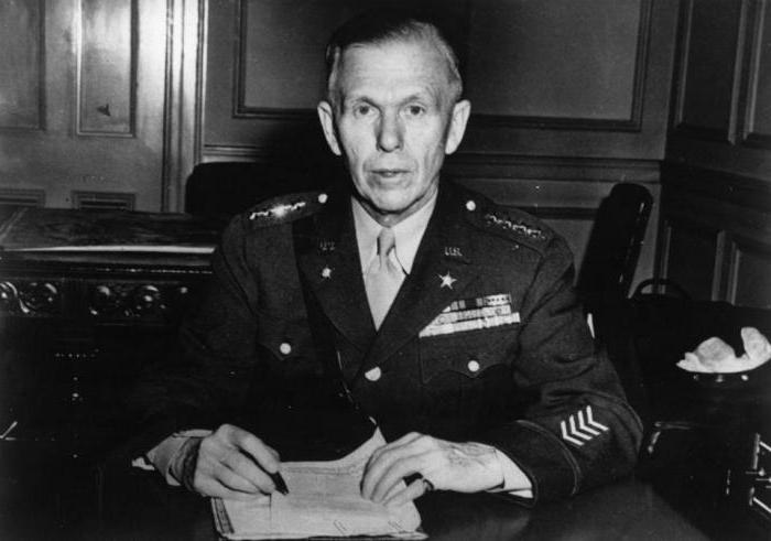 George Marshall plan