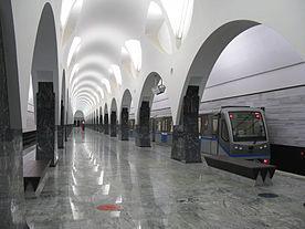 Metro van Moskou Volokolamskaya 