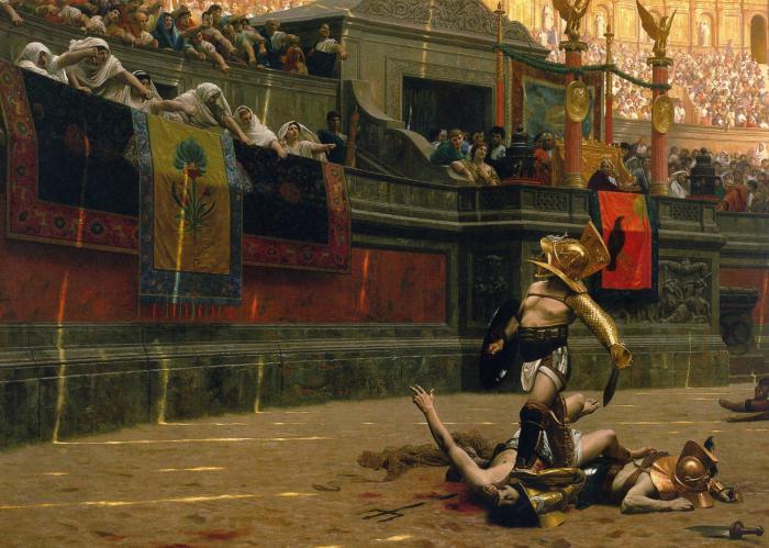 Schone kunsten van het oude Rome. Kenmerken van de cultuur van het oude Rome