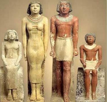 Kleding en kapsels van het oude Egypte