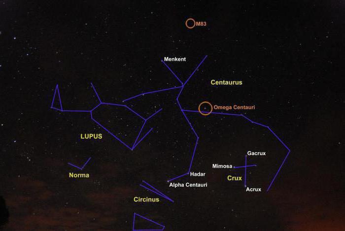Constellation Wolf: waar is de lijst met sterren