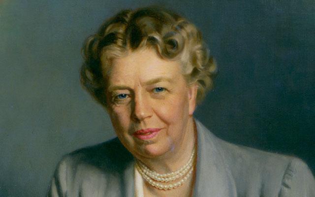 De grote Amerikaan Eleanor Roosevelt