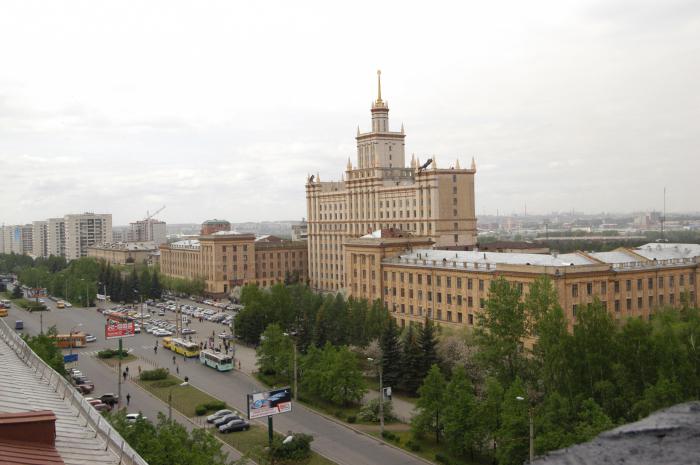 faculteiten van yurgu in Tsjeljabinsk