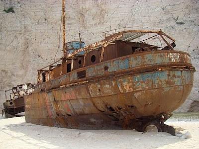 Baai van Navajo. Een paradijs voor geliefden