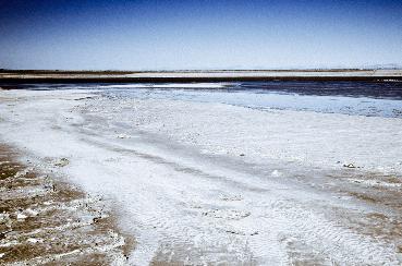 Het Khan-meer. Meren van het Krasnodar-gebied. Khan-meer in Eysk