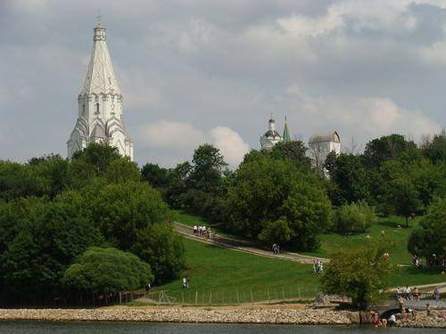 Kolomna-park in het zuiden van Moskou