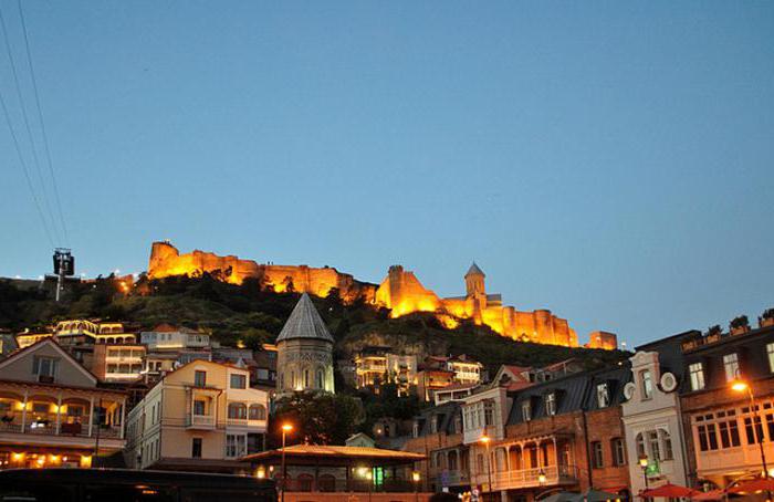 Oude stad van Tbilisi