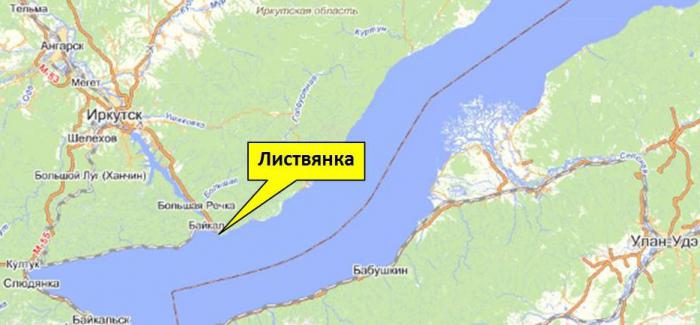 Listvyanka, Baikal - bezienswaardigheden. Listvyanka-nederzetting op het Baikalmeer