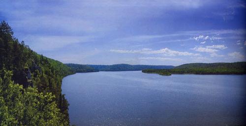 Pavlovsk Reservoir in Bashkortostan