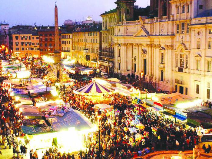 Piazza Navona in Rome: geschiedenis, foto, beschrijving