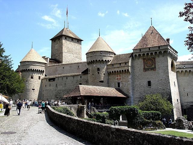 Kasteel van Chillon in Montreux