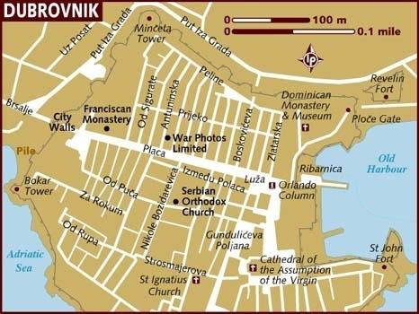 De parel van Kroatië is Dubrovnik. Bezienswaardigheden van de stad