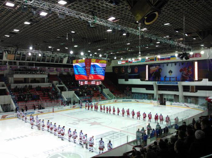 Ice Palace CSKA - thuis arena van de legendarische hockeyclub