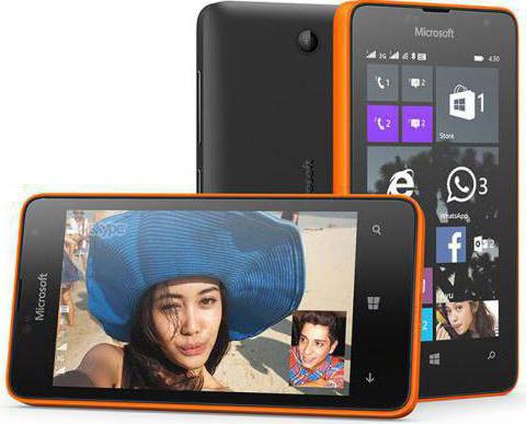 lumia 430 specificaties