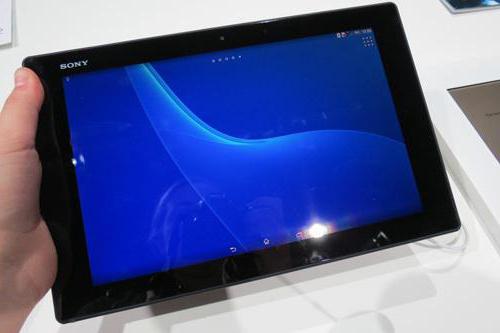 Tablet Sony Xperia Z2 Tablet: recensies, technische specificaties