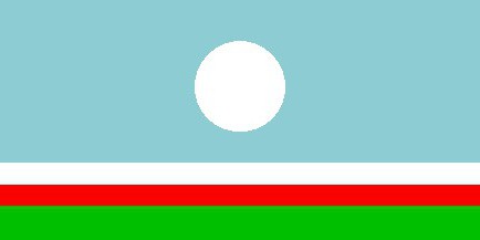 wapen en de vlag van Yakutia