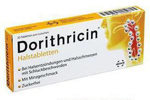 Doritricin contra-indicatie instructie 