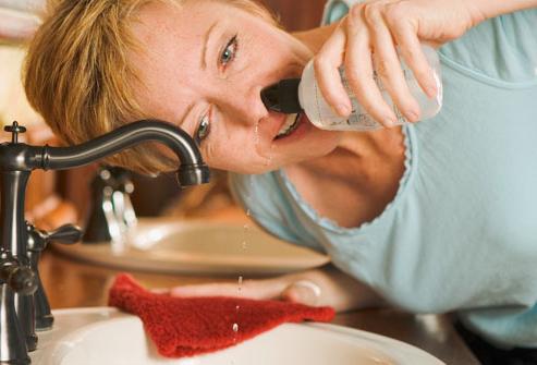 verstopte neus in de zomer